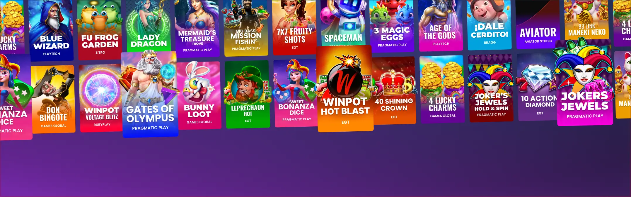 Lobby de casino Winpot